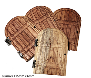 Fairy door solid gossamer wattle
